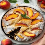 Peach Sheet Cake