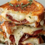 Pizza Grilled Cheese Sandwiches