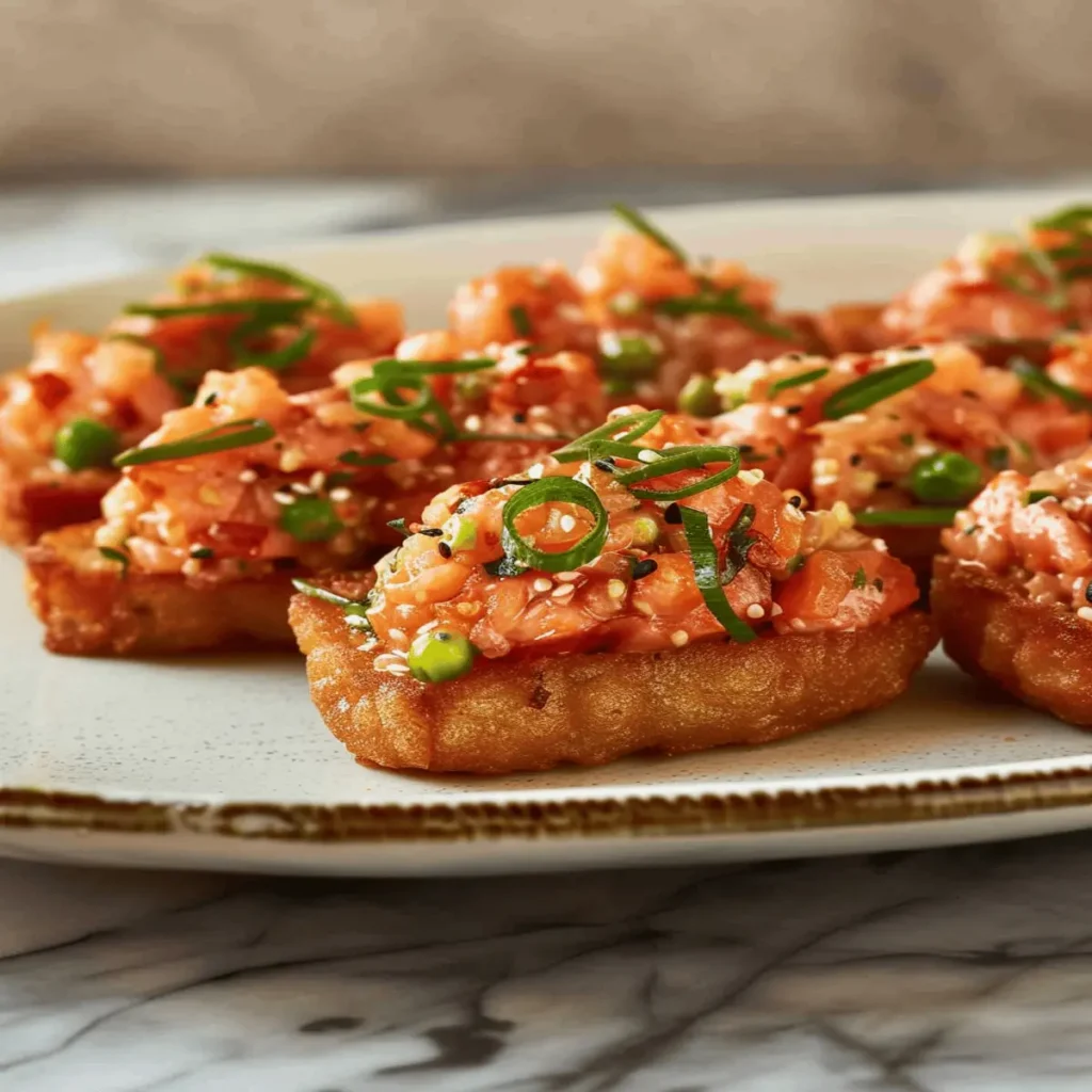 Salmon Crispy Rice
