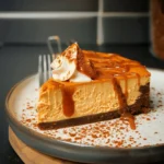 Spiced Baked Pumpkin Cheesecake