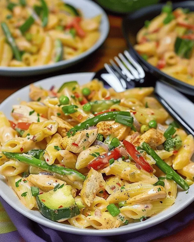 Spicy & Creamy Rattlesnake Pasta with Cajun Chicken