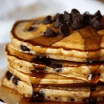 Whole Wheat Chocolate Chip Pancakes