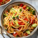 Zesty Italian Spaghetti Pasta Salad – Easy Summer Favorite