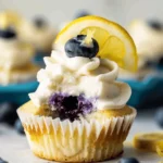 Lemon Blueberry Cupcakes