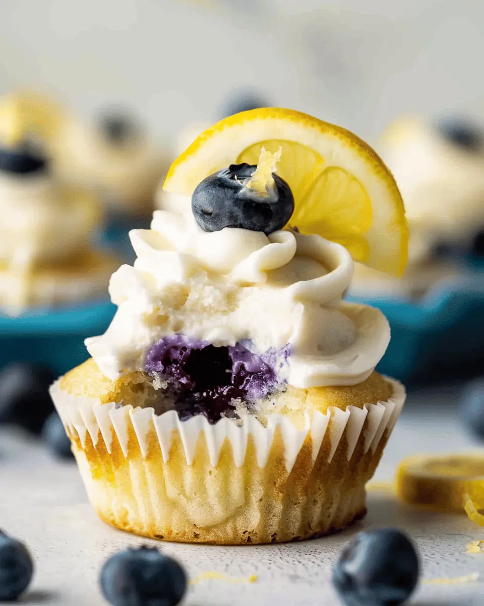 Lemon Blueberry Cupcakes: The Best Homemade Sweet Treats
