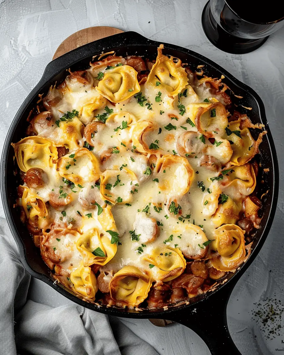 Cheesy Tortellini & Sausage Bake: An Amazing Ultimate Recipe