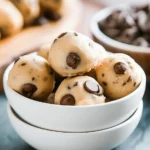 Chocolate Chip Cookie Dough Bites Simple and Tasty