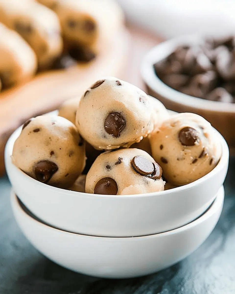 Chocolate Chip Cookie Dough Bites Simple and Tasty Treats for Everyone