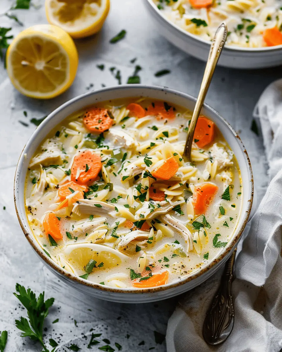 Lemon Chicken Orzo Soup: The Best Comfort Recipe for You