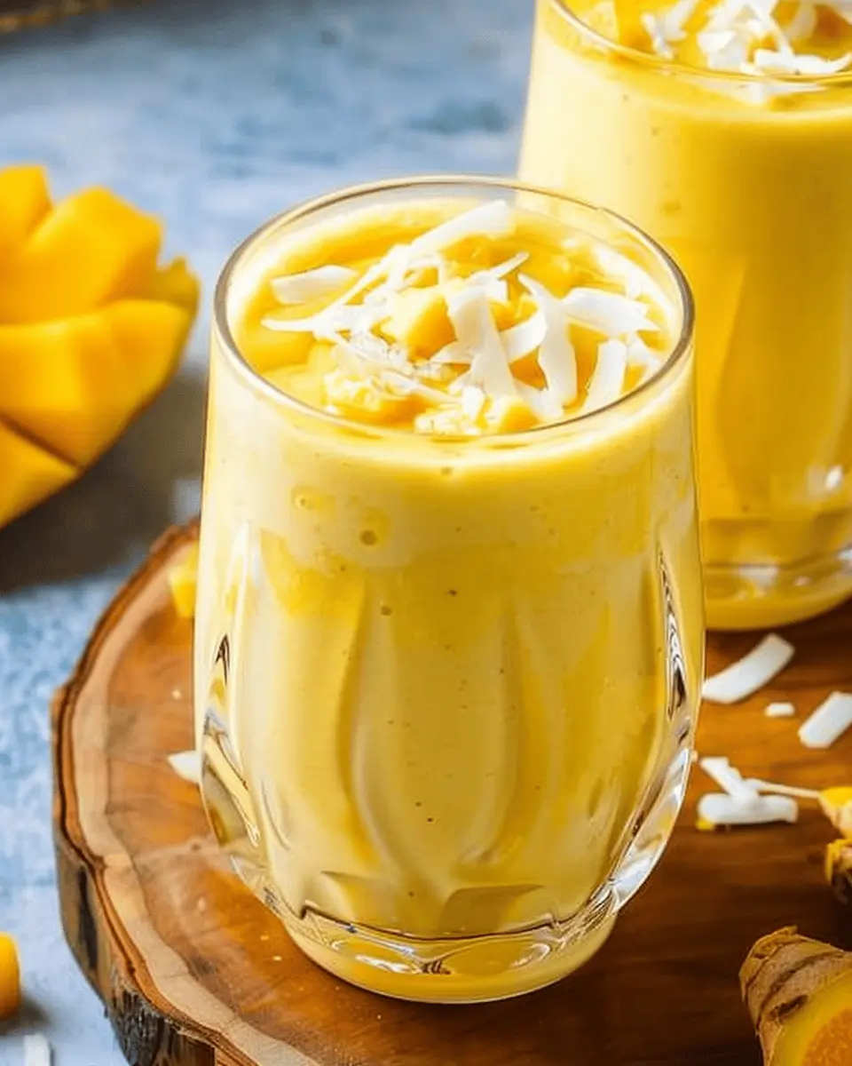 Tropical Turmeric Protein Shake: A Refreshing Boost for Your Day
