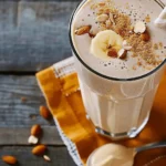 Banana Almond Butter Protein Shake