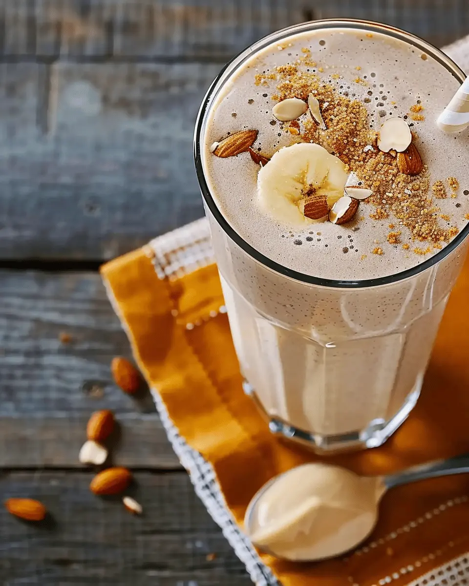 Banana Almond Butter Protein Shake: The Best Energizing Treat