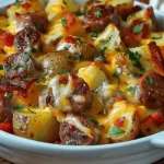 Cheesy Ranch Potatoes and Smoked Sausage: Irresistible Dish!