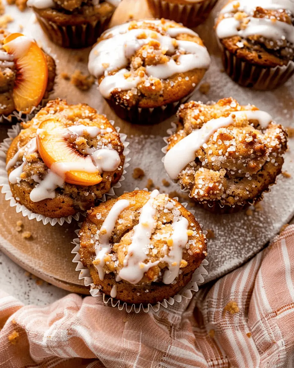 Peach Muffins: Easy Recipe for Juicy Summer Delights at Home