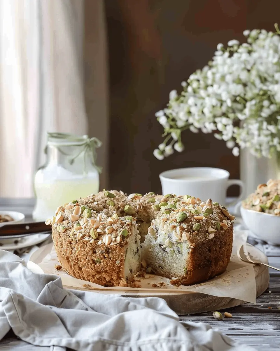 Pistachio Latte Coffee Cake: The Ultimate Indulgent Recipe