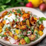 Crispy Roasted Potato Salad