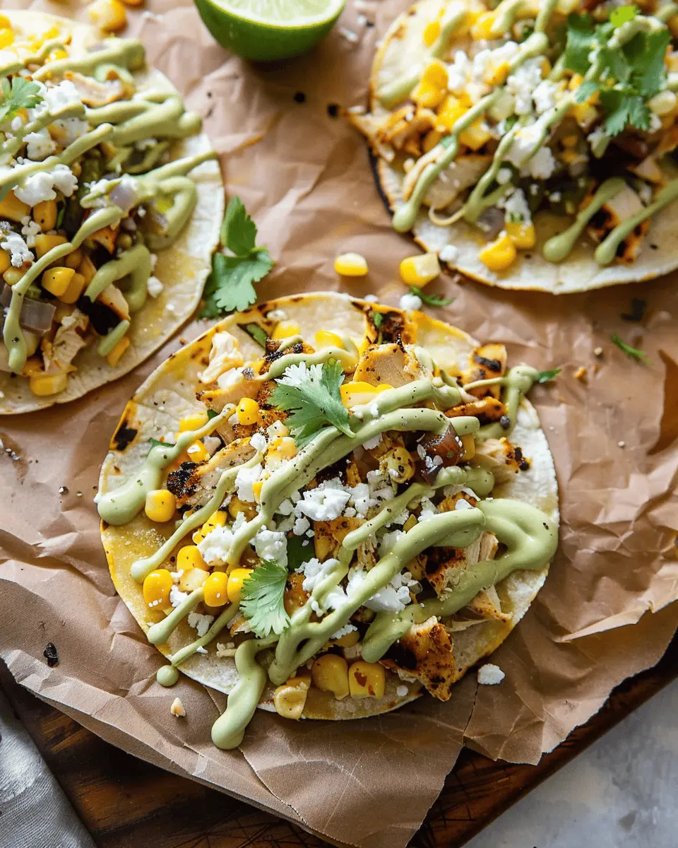 Street Corn Chicken Tostadas: A Quick & Flavorful Delight