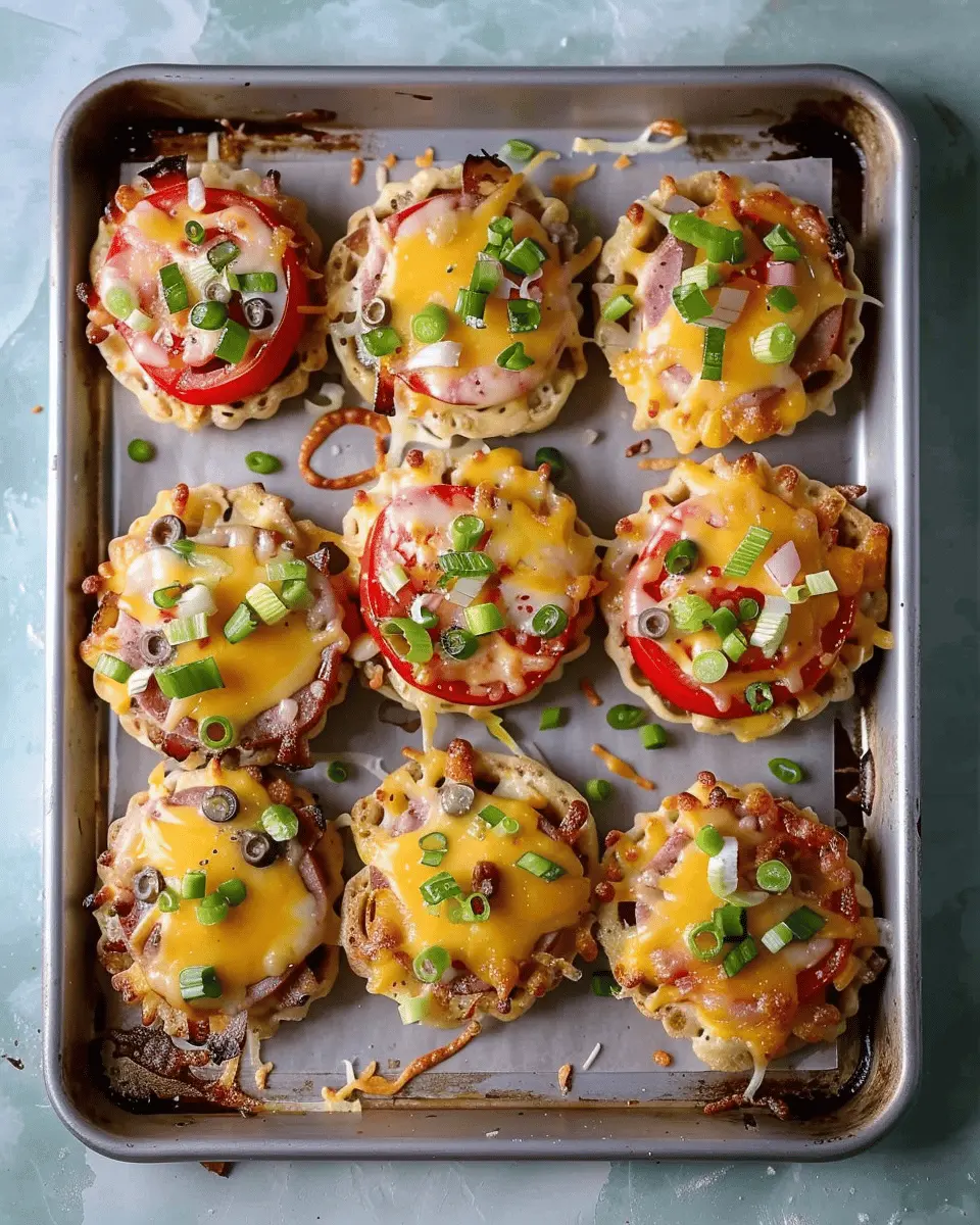 Delicious English Muffin Breakfast Pizzas for Quick Mornings Easy