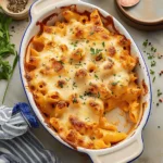 Cheesy Pumpkin Ricotta Pasta Bake
