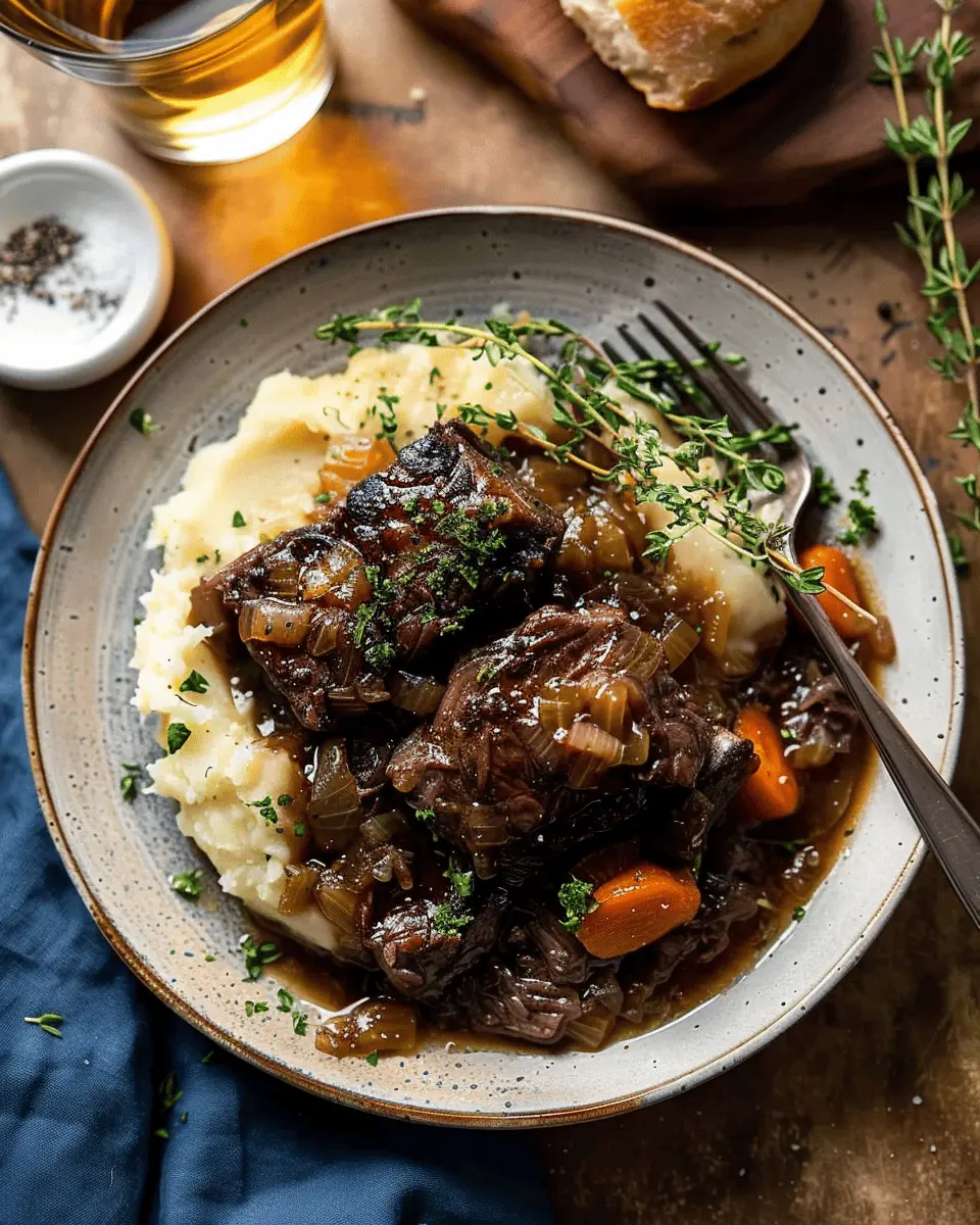 Apple Cider Braised Short Ribs: Easy Recipe for Comfort Food