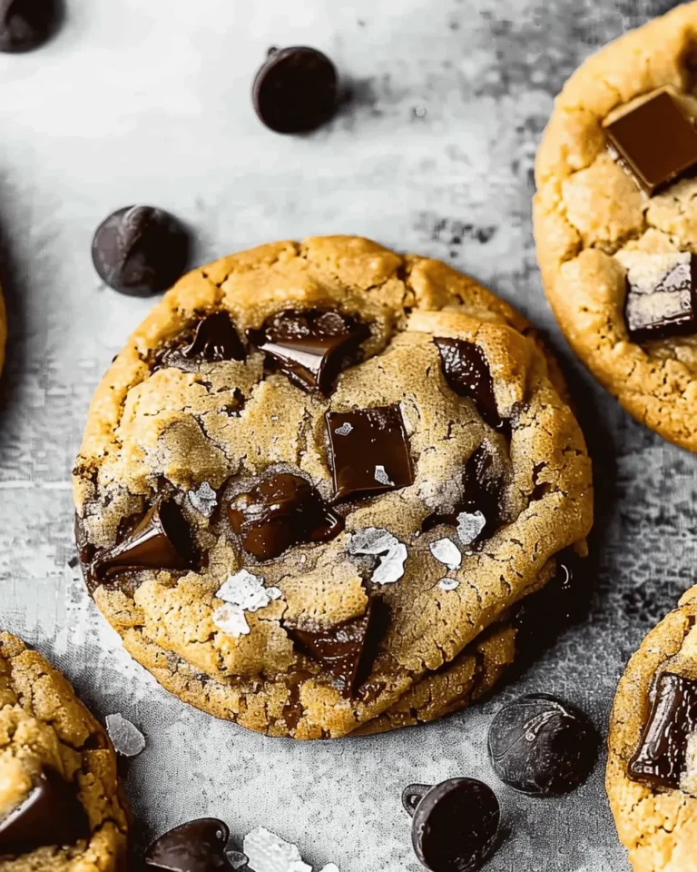 Sea Salt Chocolate Chip Cookies: A Sweet Delight Recipe
