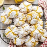 Irresistible Lemon Crinkle Cookies