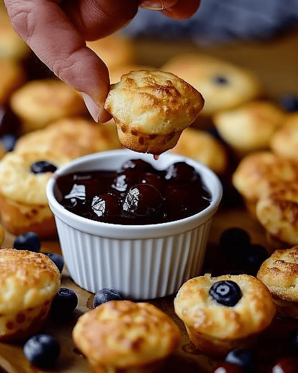 Pancake Mini Muffins: Easy Recipe with Turkey Bacon and Fruit