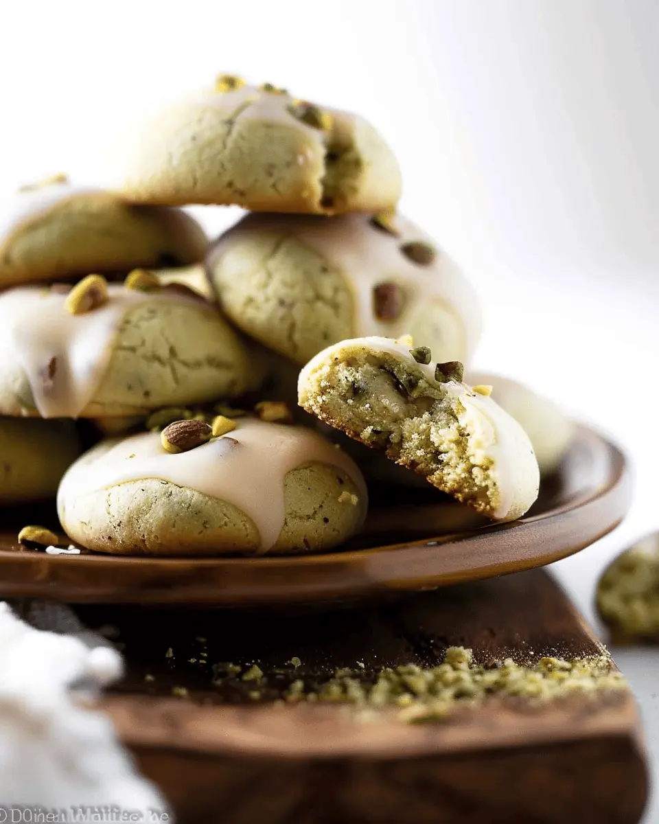 Pistachio Cookies Recipe: Indulgent Treats for Cookie Lovers