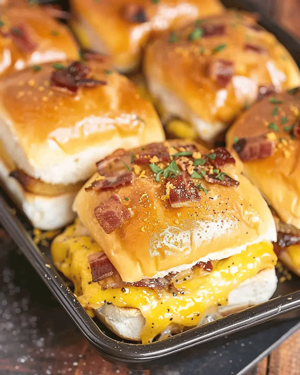 Crack Breakfast Sliders: An Indulgent Recipe with Turkey Bacon and Chicken Ham