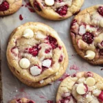 White Chocolate Raspberry Cookies