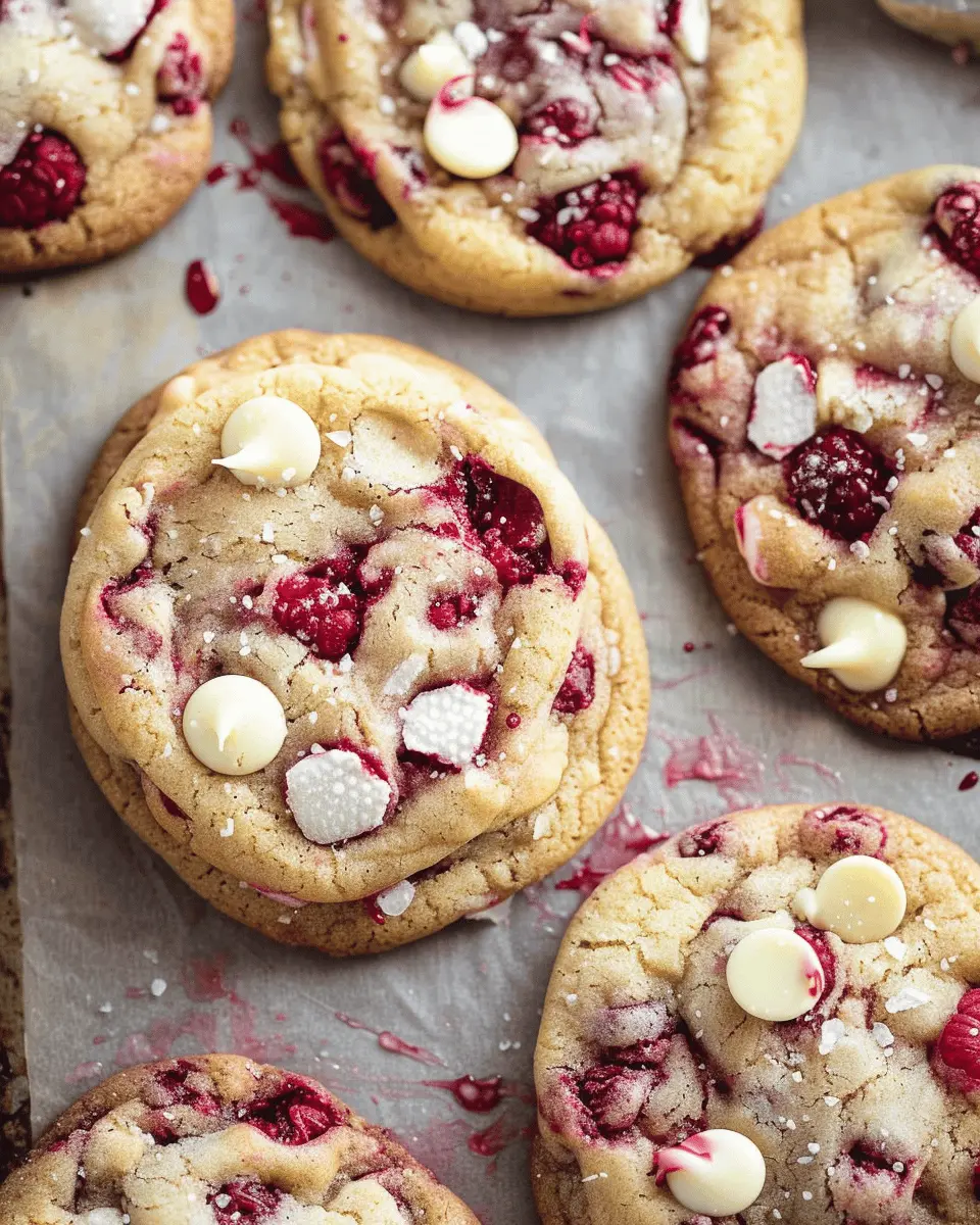 White Chocolate Raspberry Cookies: The Best Indulgent Treats