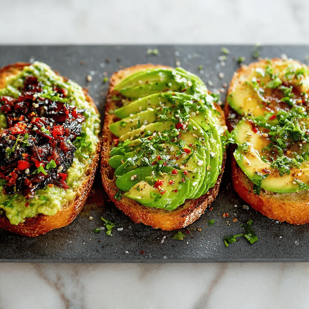Avocado Toast with a Twist: Indulgent Toppings You’ll Love