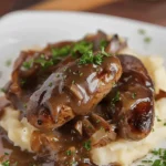 Bangers and Mash with Stout Gravy – Hearty, Savory & Comforting!