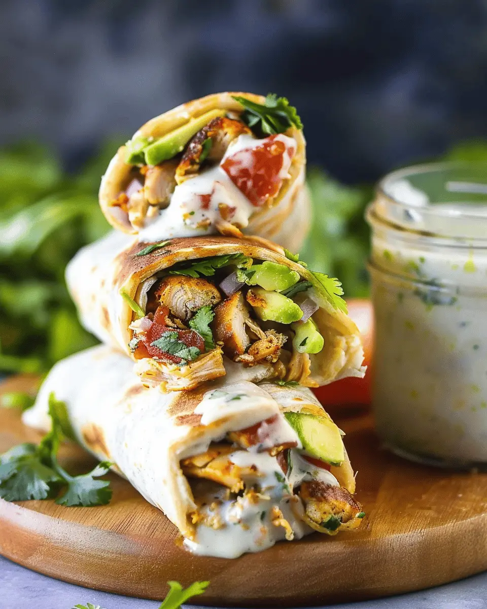 Chicken Avocado Ranch Burritos: Easy, Flavorful & Satisfying Meals
