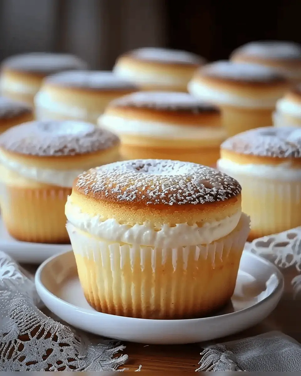Fluffy Japanese Cotton Cheesecake Cupcakes: The Best Homemade Treat
