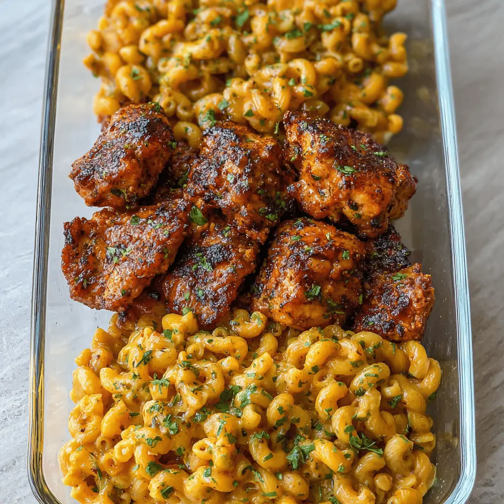 Honey Garlic Butter Chicken: Indulgent Mac & Cheese Bliss