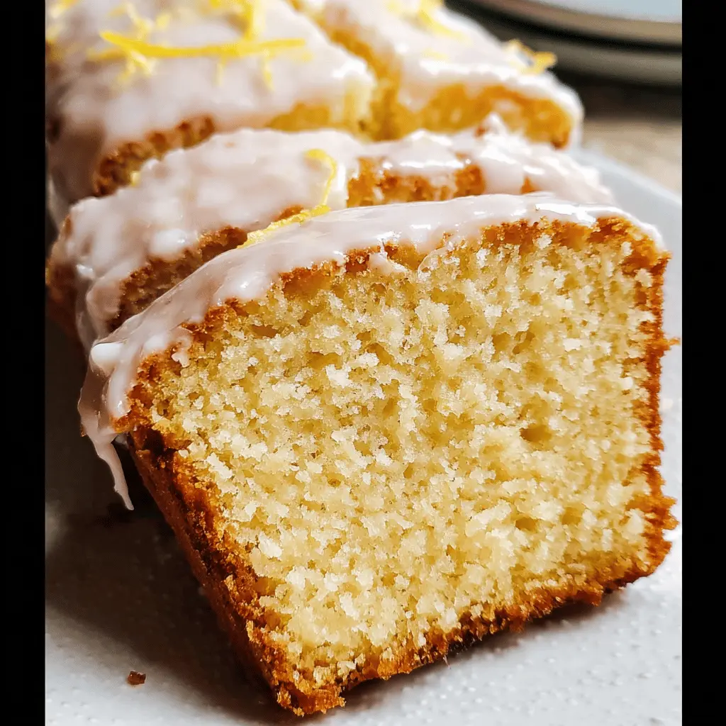 Iced Lemon Loaf Cake: The Best Easy Recipe for Fresh Flavor