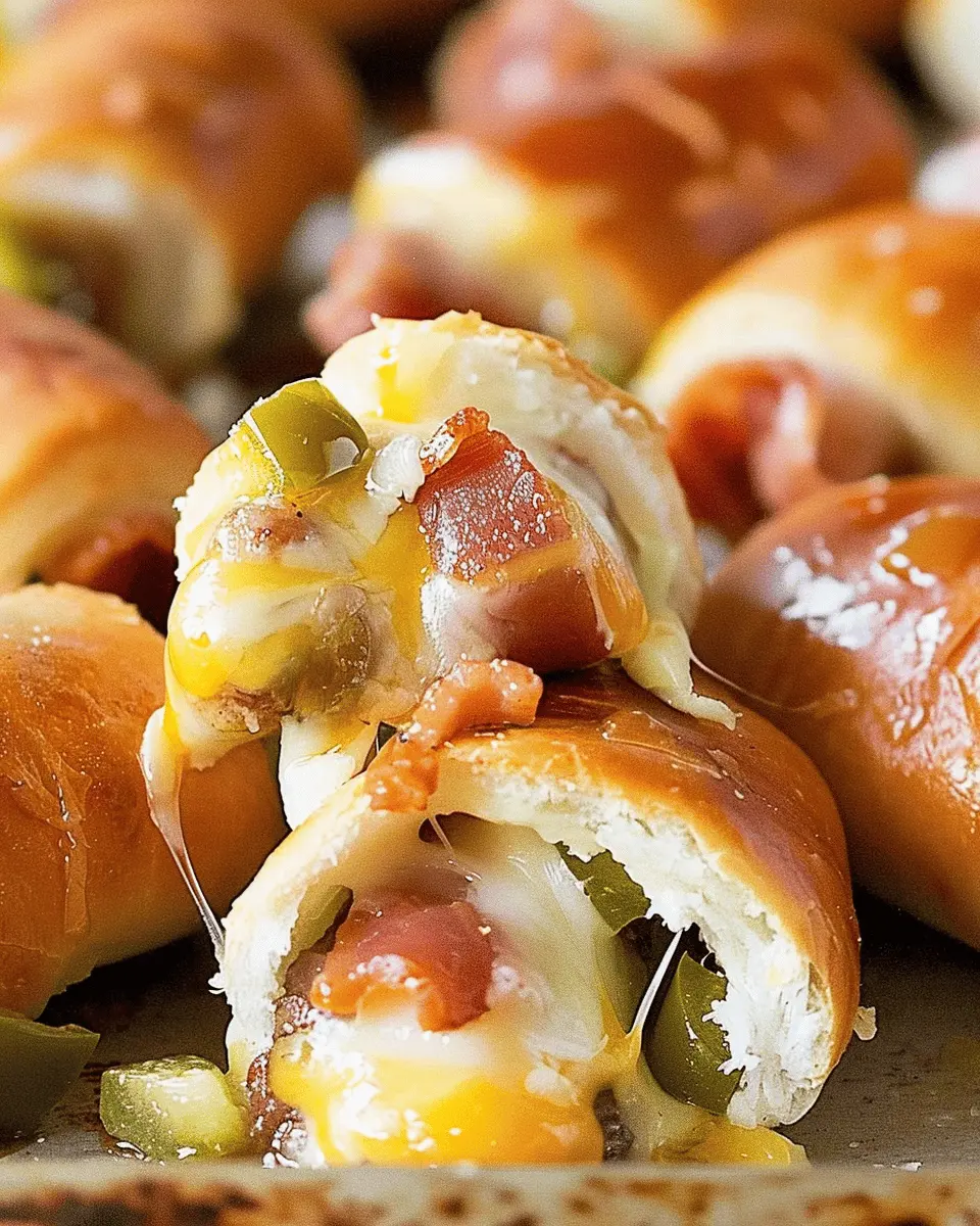 Jalapeno Poppers Pigs in a Blanket – Spicy & Savory Treats