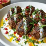 Lamb Koftas with Tahini Yogurt Sauce: Delicious & Easy!