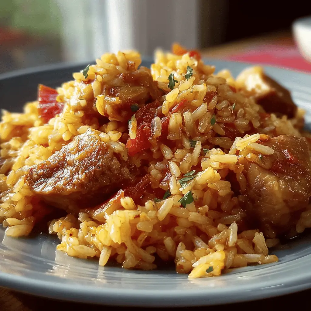 Serbian Rice and Meat: Easy Comfort Food for Everyone