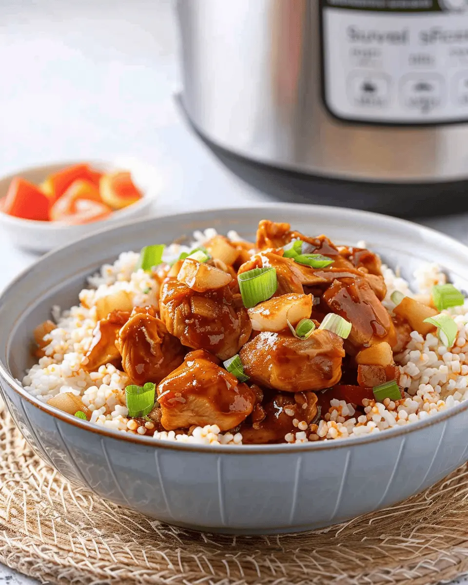 Sweet Hawaiian Crockpot Chicken: Easy Recipe with Turkey Bacon