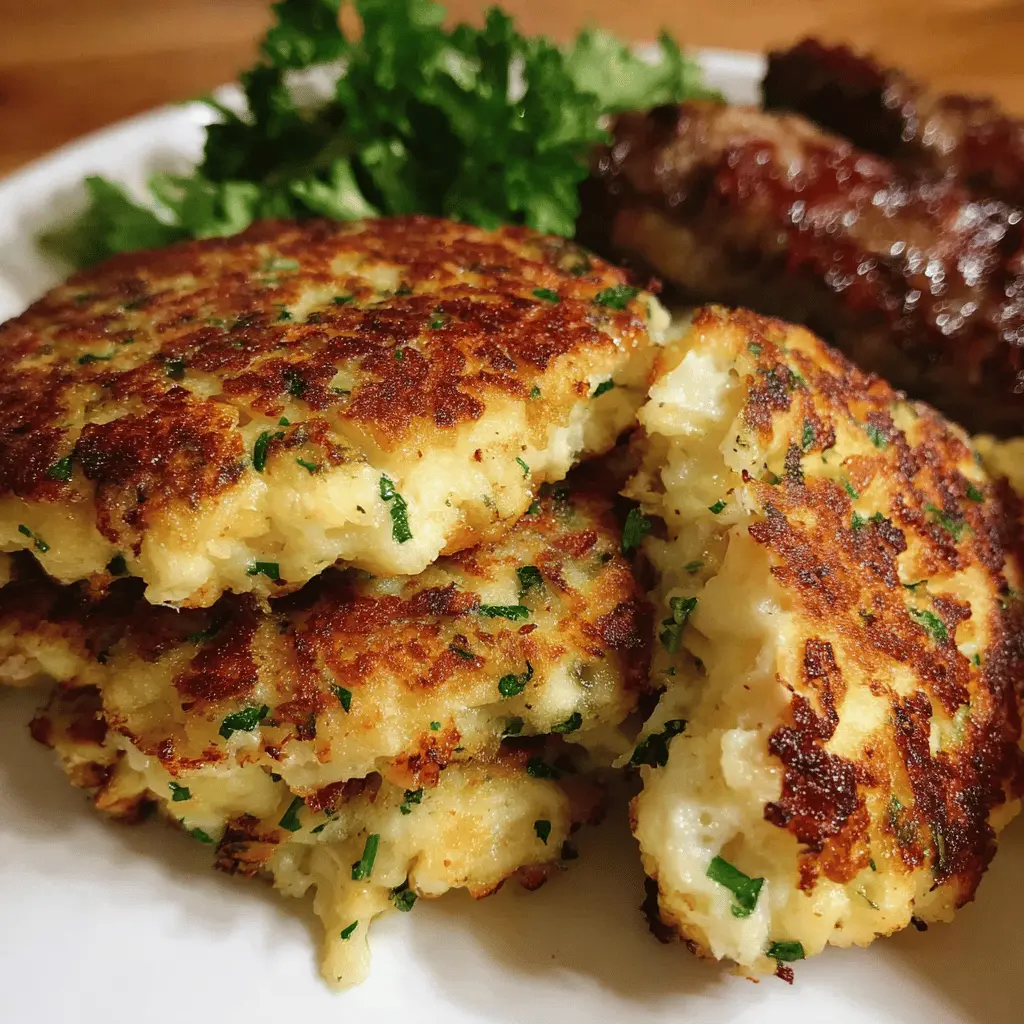 Delicious Cheesy Cauliflower Patties Recipe for a Healthy Twist