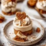 No Bake Mini Biscoff Cheesecakes