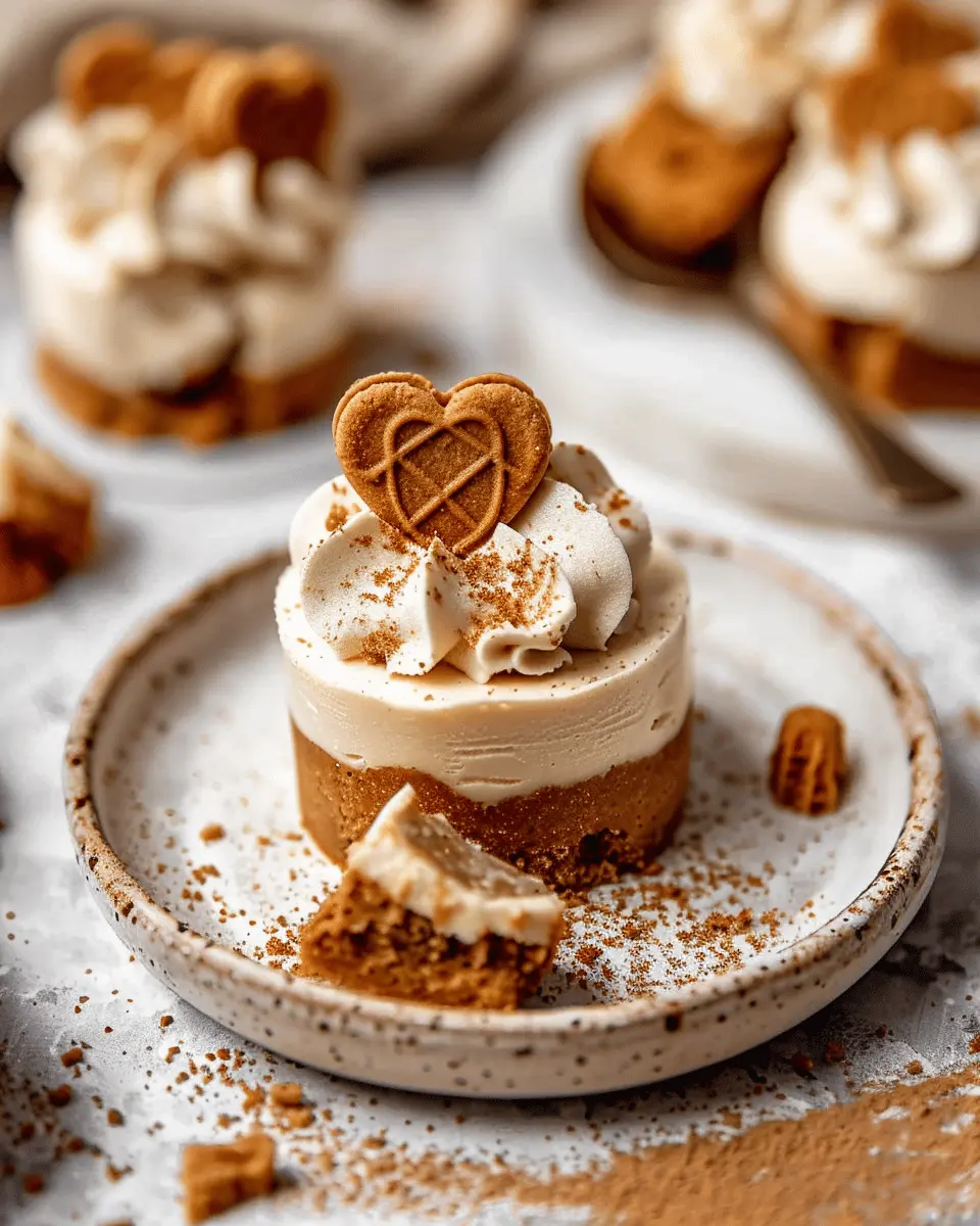 No Bake Mini Biscoff Cheesecakes: The Easy Indulgence You Need