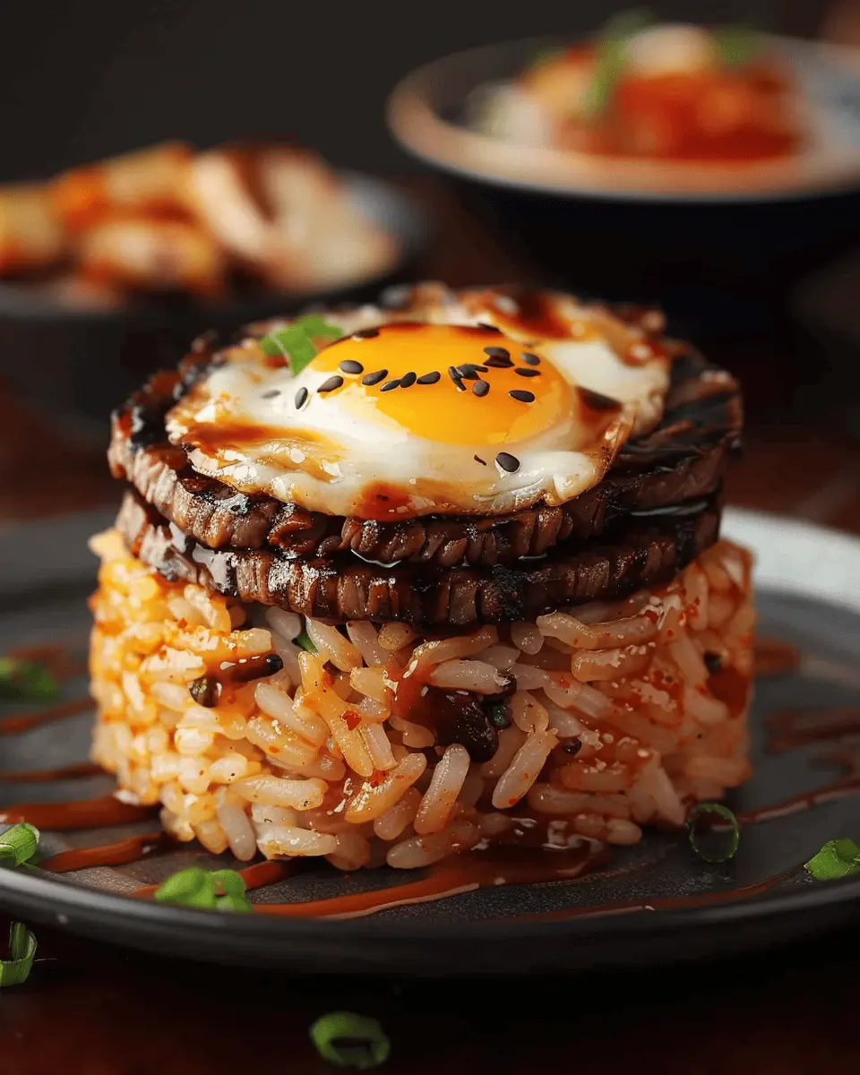 Korean BBQ Beef Rice Stack: Easy and Irresistibly Flavorful Recipe