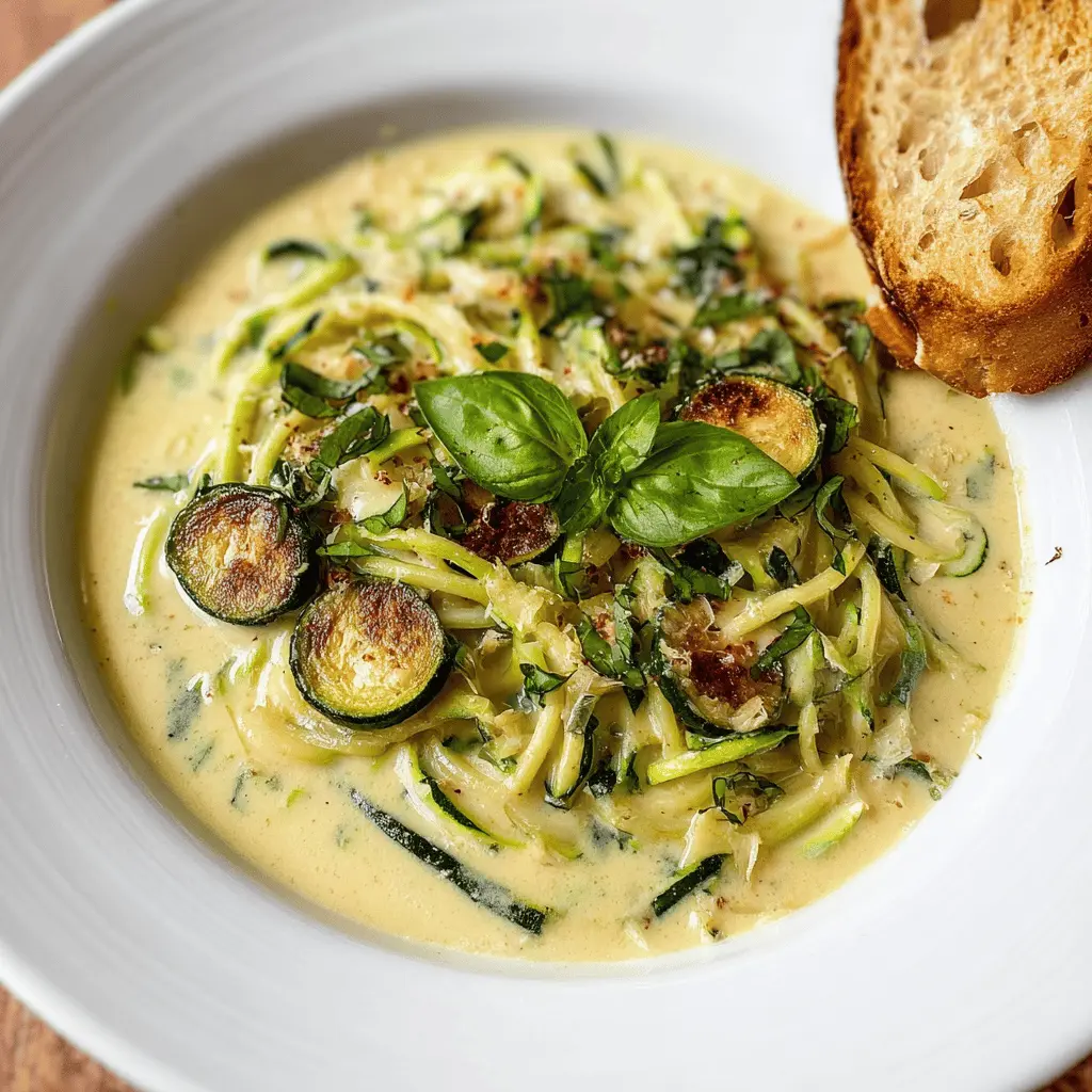 Irresistible Creamy Zucchini Sauce Recipe That Will Delight You