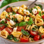 Tortellini Caprese Salad