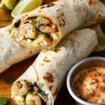 Old Bay Shrimp Burritos