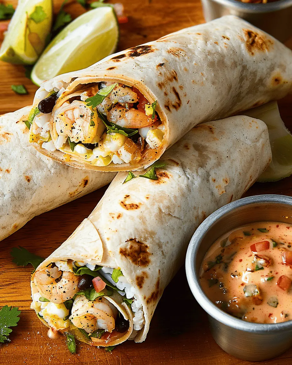 Old Bay Shrimp Burritos: A Juicy Twist on Homemade Comfort Food