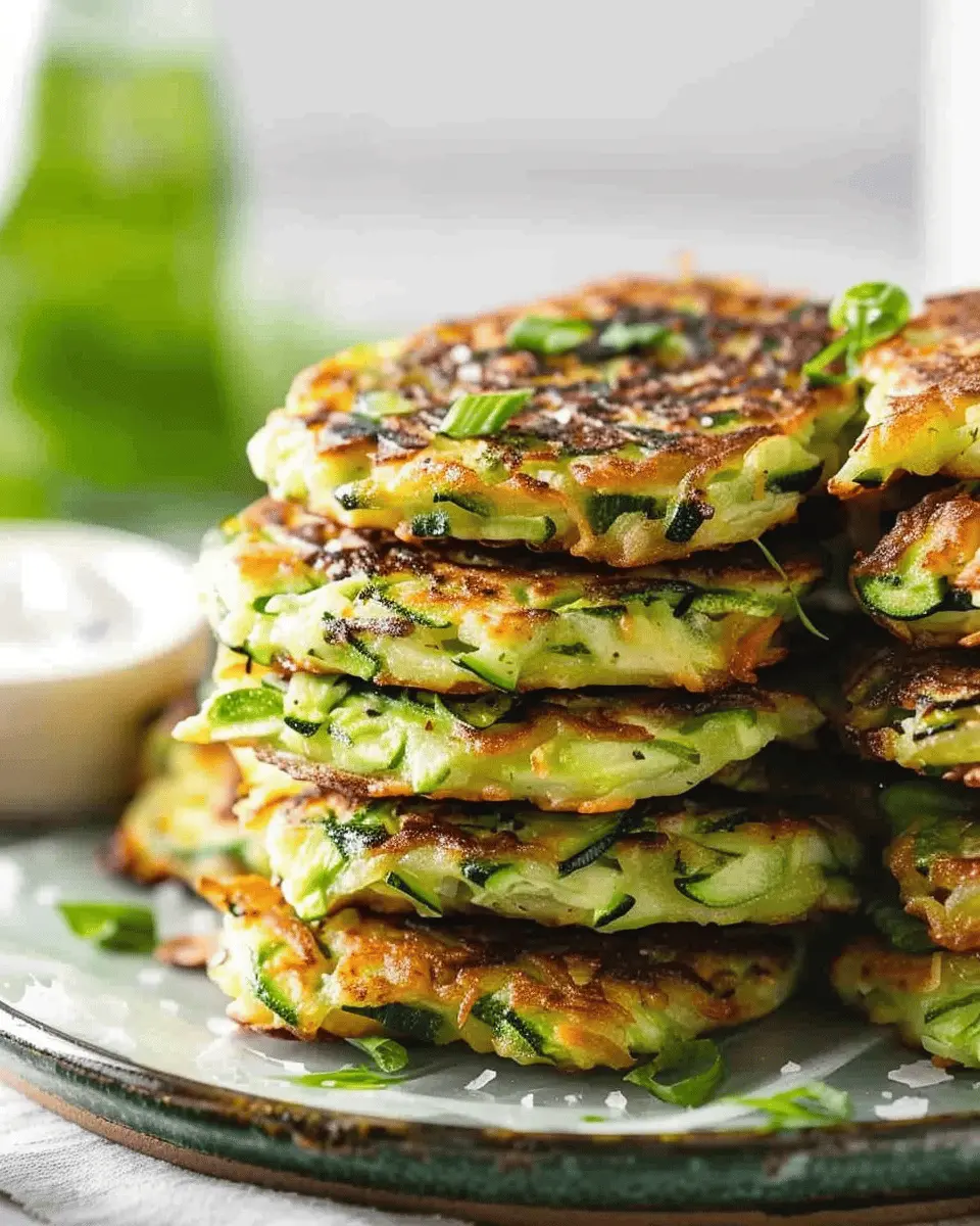 Crispy Zucchini Fritters: Easy Recipe with Turkey Bacon Twist